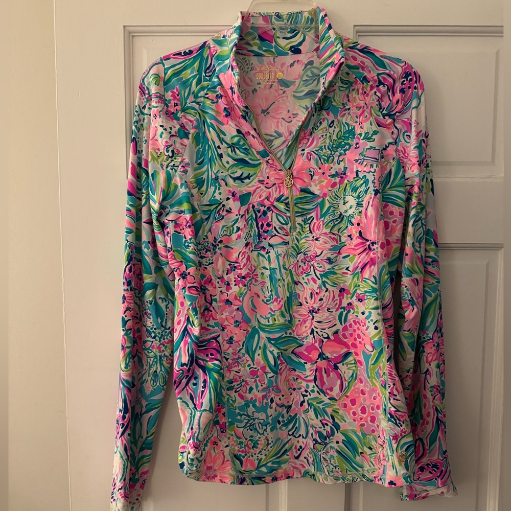 Lilly Pulitzer Women's Luxletic Skipper Half Zip